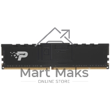 Оперативная память Patriot Signature Premium, DDR4, 8GB (1x8GB), 3200 MHz, CL22, с радиатором, чёрный