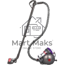 Пылесос Dyson CY28 Parquet 2 серый/фиолетовый, 170/600 Вт, уборка сухая, пылесборник контейнер 1.5 л
