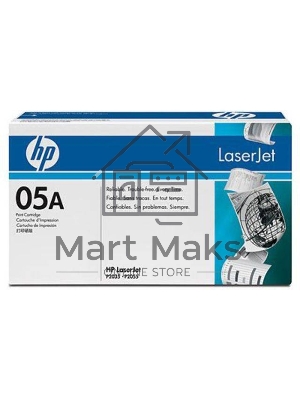 Картридж лазерный HP CE505A черный LJ P2055/P2035 (2300стр.)