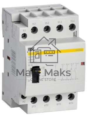 Контактор модульный КМ25-40МР AC с ручным управ. KARAT IEK MKK22-25-40