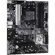 Материнская плата ASRock B550 Phantom Gaming 4, AM4, AMD B550, 4xDDR4, 6xSATA, 2xM.2, 1xPCIe 4.0 x16, HDMI, 1x1Gb LAN, 3x3.5 мм, 7.1, ATX