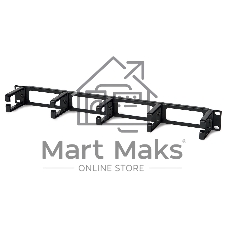 Кабельный организатор Hyperline CM-1U-PL с пластиковыми кольцами, 19