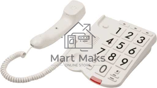 Телефон проводной Ritmix RT-520 слоновая кость