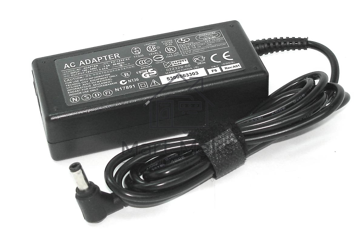 Блок питания (сетевой адаптер) для ноутбуков Liteon 19V 3.42A 5.5x2.5 REPLACEMENT