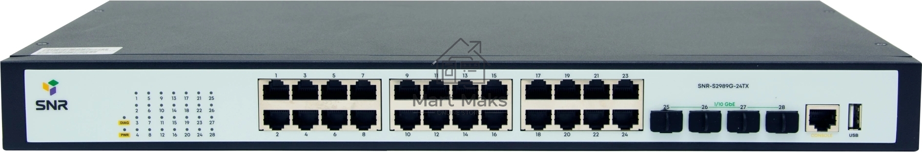 Управляемый коммутатор SNR уровня 2 SNR-S2989G-24TX