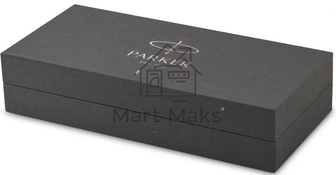 Ручка шариковая Parker Sonnet Premium K537 (CW2119783) Metal Red CT M, черные чернила, подарочная коробка