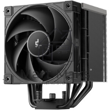 Кулер для процессора DEEPCOOL AK500 G2 LGA1851/1700/1200/115X/AM5/AM4 (9шт/кор, TDP 240W, PWM, Fan 120мм, 5 тепл. трубок, Copper Base, Wood-grain top cover, черный) RET (R-AK500G2-BKNNMN-GJD)