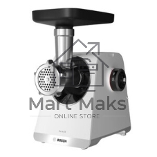 Мясорубка электрическая Bosch MFWS420W белый, 1900 Вт, 2.5 кг/мин, реверс, насадки - 3