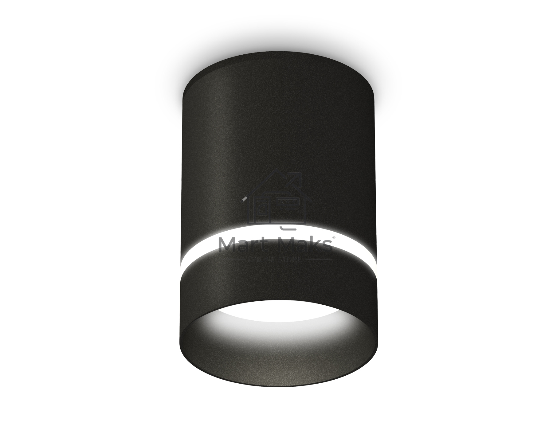 Светильник Ambrella Light XS6302061 SBK/FR черный песок/белый матовый MR16 GU5.3 (C6302, N6229)