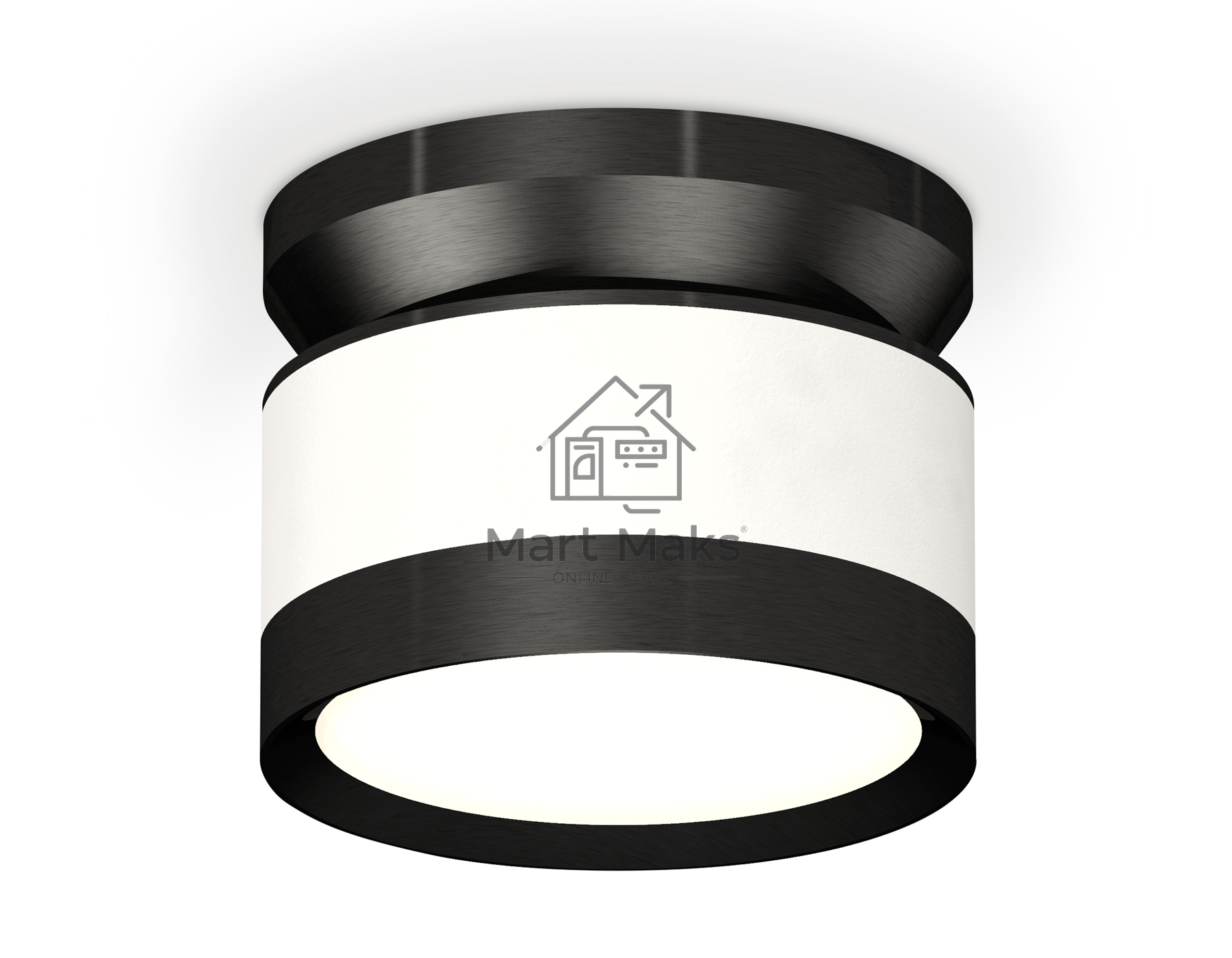 Светильник Ambrella Light XS8101050 SWH/SBK/PBK белый песок/черный песок/черный полированный GX53 (N8902, C8101, N8141)
