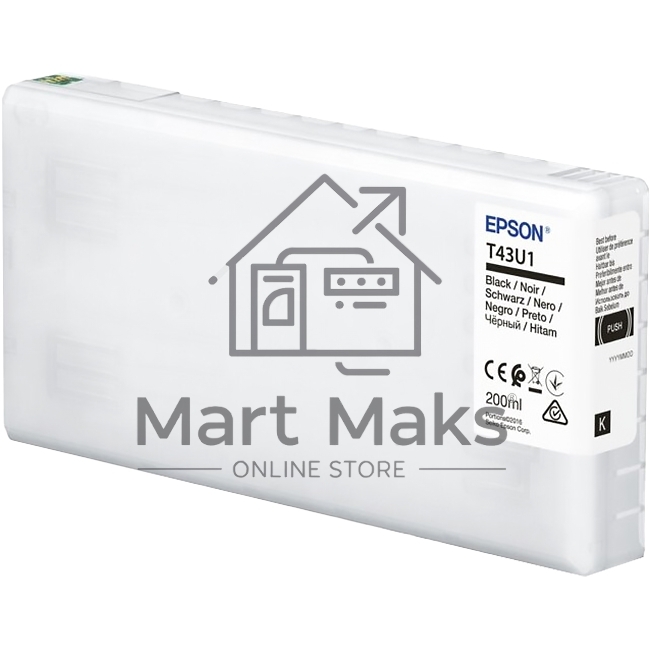 Картридж Epson T43U черный SURELAB SL-D800