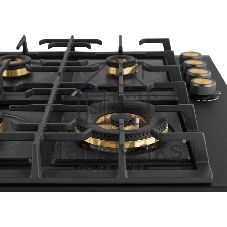 Газовая варочная панель Weissgauff HGG 641 BV Volcano Burner Nano Matt Glass