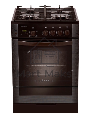 Плита газовая Gefest ПГ 6500-03 0045 коричневый, конфорок 4 шт, духовка 52 л, 60 см x 85 см x 60 см