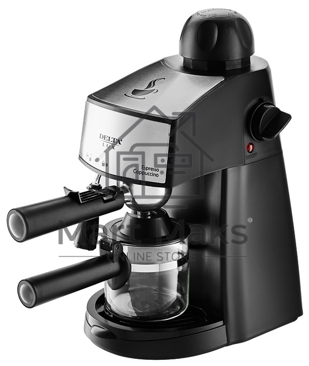 Кофеварка Delta LUX DL-8151К черная