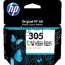 Картридж струйный HP 305 3YM60AE многоцветный (100 стр.) (2мл) для HP DJ 2320/2710/2720