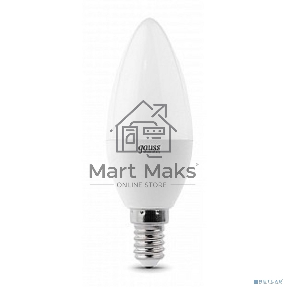 Лампа GAUSS LED Elementary Candle 6W E14 4100K LD 33126