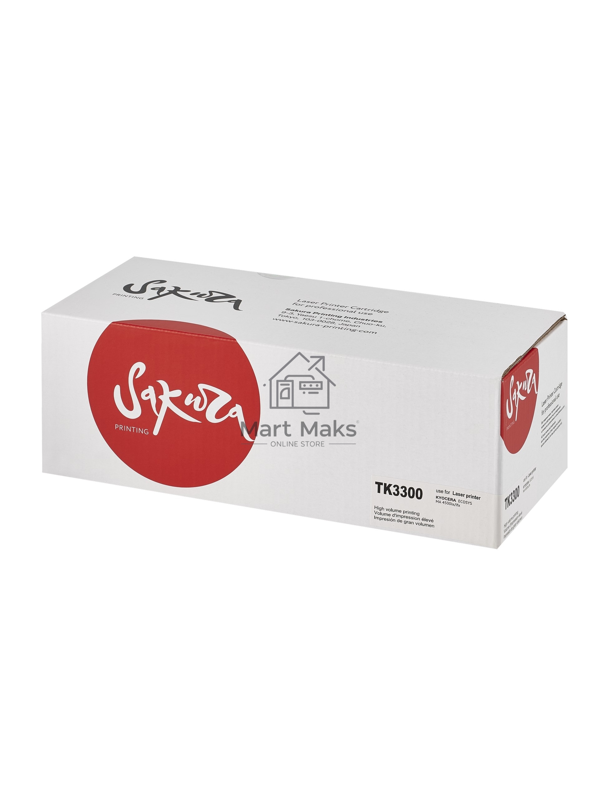 Картридж лазерный Sakura TK3300 для Kyocera Mita ECOSYS MA4500ix/ECOSYS MA4500ifx, черный, 14500 к.