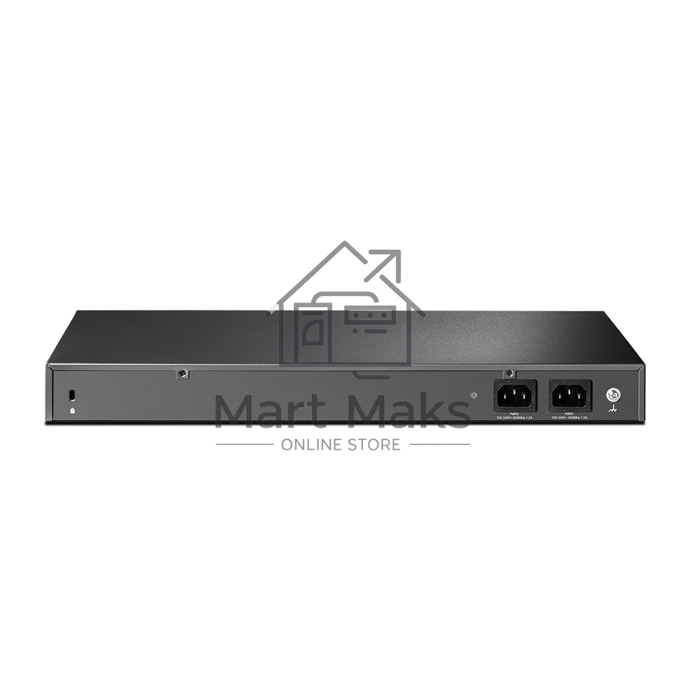 Коммутатор TP-Link JetStream 24-портовый управляемый SFP уровня 2+, 20 гигабитных SFP-портов и 4 гигабитных комбинированных порта SFP/RJ45