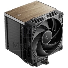 Кулер для процессора DEEPCOOL AK500 G2 LGA1851/1700/1200/115X/AM5/AM4 (9шт/кор, TDP 240W, PWM, Fan 120мм, 5 тепл. трубок, Copper Base, Wood-grain top cover, черный) RET (R-AK500G2-BKNNMN-GJD)
