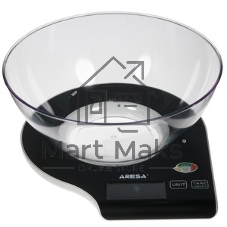 Весы кухонные ARESA AR-4301 электрон.5 кг, съемная чаша