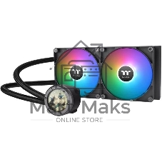 Система жидкостного охлаждения Thermaltake TH280 V2 Ultra ARGB Sync черный, 280 мм, 2x140 мм, 500-2000 об/мин, 4 pin PWM, ARGB