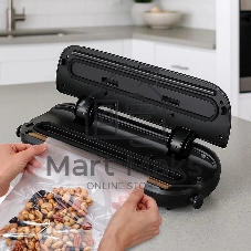 Вакуумный упаковщик Kitfort КТ-1550 ручной 110Вт 0.65Бар шир.пак.:30см черный