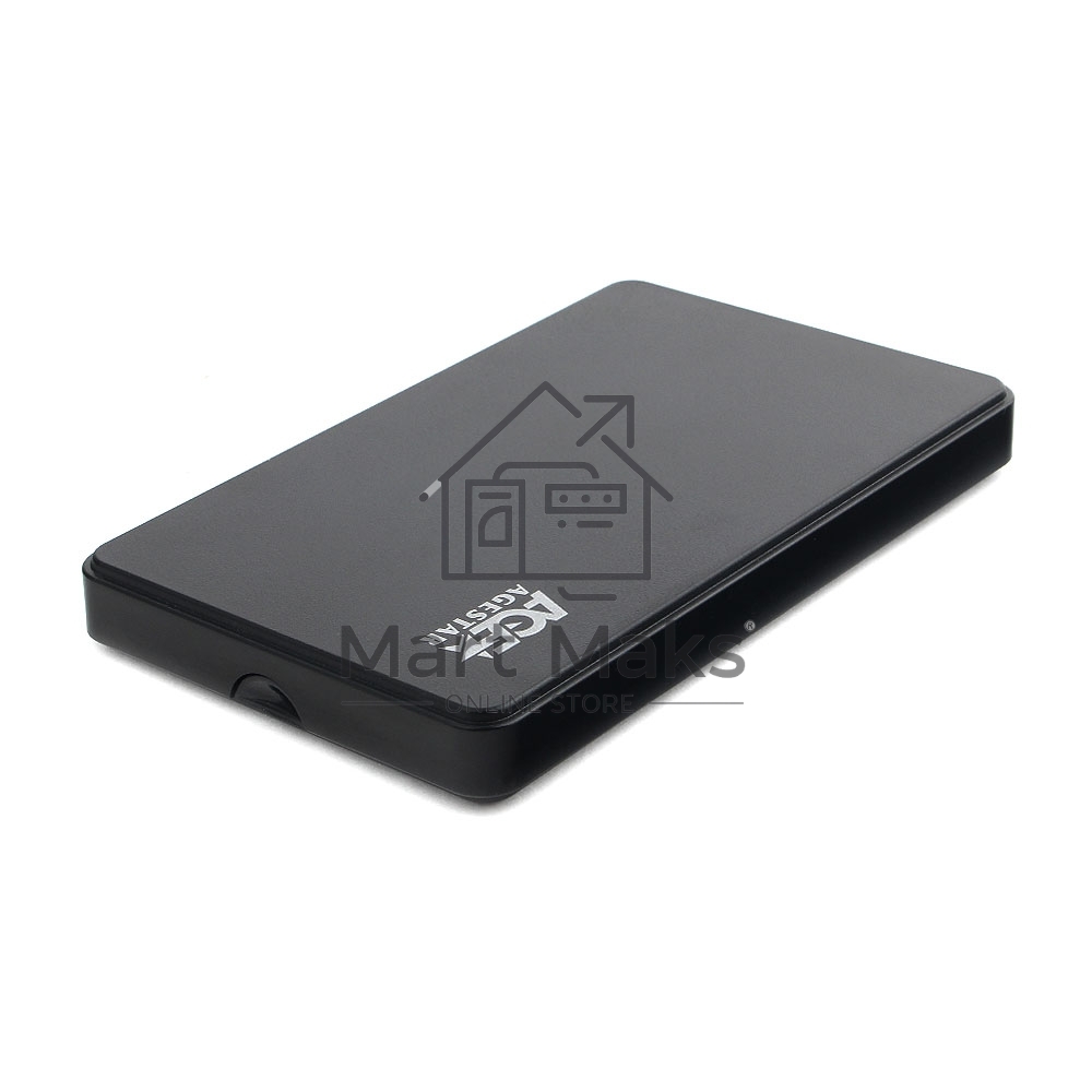 Внешний корпус для HDD AgeStar 3UB2P2 SATA III пластик черный 2.5