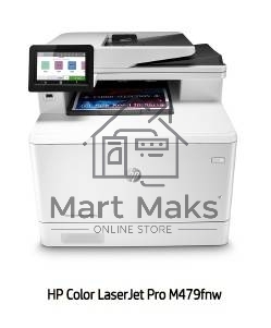 МФУ лазерный HP Color LaserJet Pro M479fnw (W1A78A), A4, цветной, печ. до 27 стр/мин., скан. до 29 стр/мин. (ч/б) 20 стр/мин. (цвет), 600 x 600 dpi (печать) 1200x1200dpi (скан.), USB, RJ-45, Wi-Fi, Air Print, Mopria