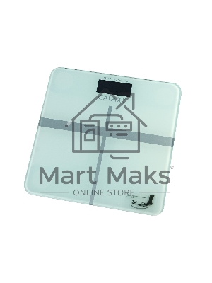 Весы напольные Galaxy Line GL 4808, голубой, электронные, макс допустимый вес 180 кг, эл. пит. типа «ААА» 2 шт в комплекте, платформа из высокопрочного стекла, ЖК-дисплей, деления = 100 г, автом. откл., индик. перегрузки и низ. заряда, прорез. ножки