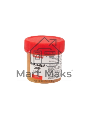 Флюс для пайки Rexant, паяльный жир АКТИВНЫЙ, 20 мл, банка, блистер