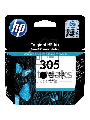 Картридж струйный HP 305 3YM61AE черный (120 стр.) для HP DJ 2320/2710/2720