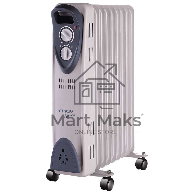 Масляный обогреватель Engy EN-2209 Modern (9 секций) белый, 2000 Вт, 20 м2, термостат