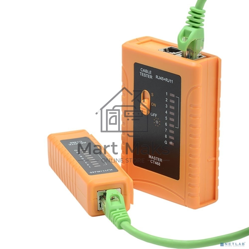 Тестер для витой пары ITK RJ11/RJ45