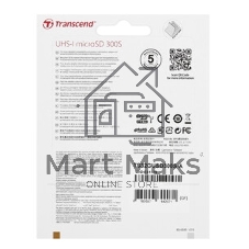 Флеш карта Micro SecureDigital 32Gb Transcend TS32GUSD300S-A MicroSDHC Class 10 UHS-I, SD adapter