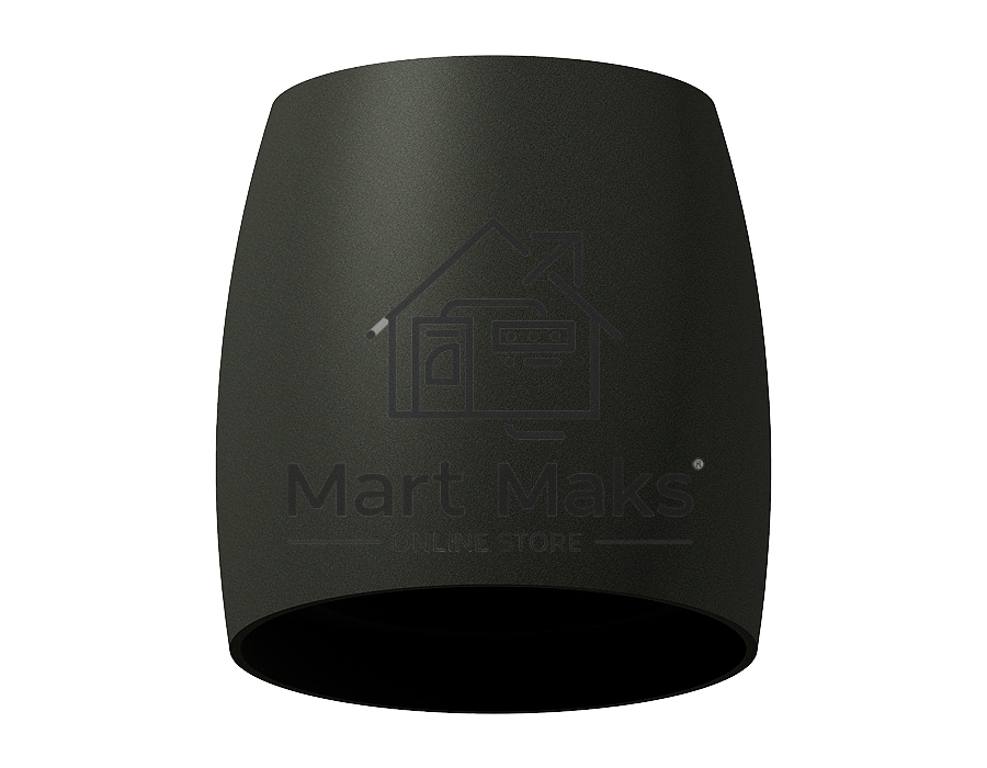 Корпус светильника C1142 SBK черный песок D100*80*H100mm MR16 GU5.3