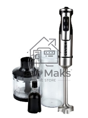 Блендер Centek CT-1338 (черный/сталь) 1300Вт DC мотор, РЕГУЛЯТОР МОЩНОСТИ сLED, стакан, чоппер, венчик