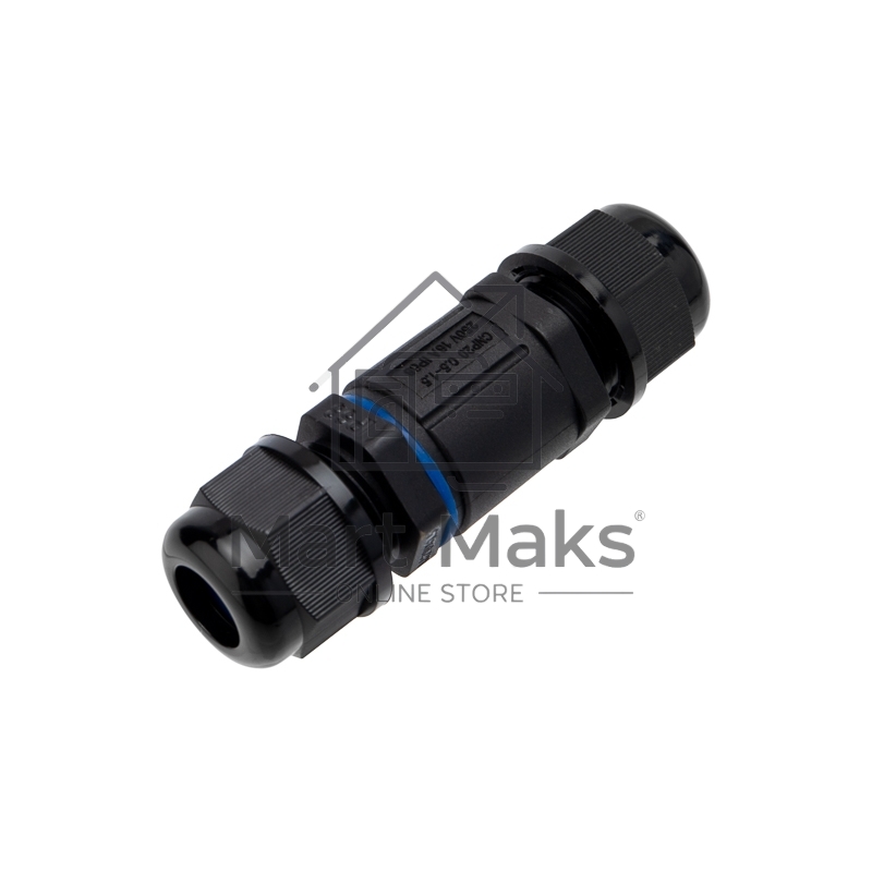 Кабельный коннектор I-образный (3PIN  0,5-1,5мм2) IP68 Rexant
