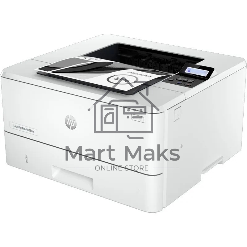 Принтер лазерный HP LaserJet Pro 4003dn (2Z609A), A4, ч/б, печ. до 40 стр/мин., 1200 x 1200 dpi, USB, RJ-45, Air Print, Mopria