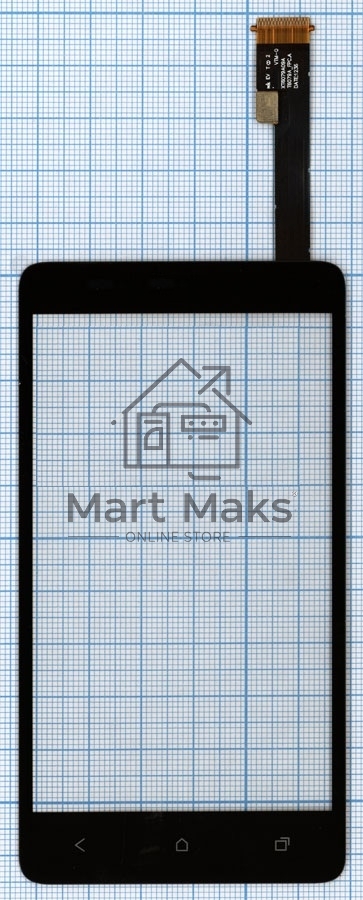 Сенсорное стекло (тачскрин) для HTC One SU T528w, черное