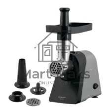 Мясорубка электрическая Scarlett SC-MG45S76 серый, 1800 Вт, 2.0 кг/мин, реверс, насадки - 4