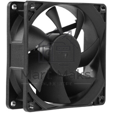 Вентилятор для корпуса 5bites FB8025S-12H3 черный, 80 x 80 мм, 3000 об/мин, 30 дБ, 3 pin
