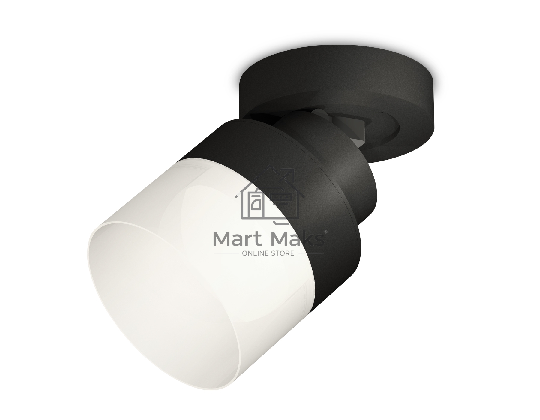 Светильник Ambrella Light XM8102021 SBK/FR черный песок/белый матовый GX53 (A2229, A2106, C8102, N8402)
