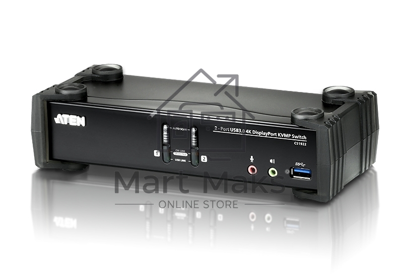 KVM-переключатель USB 2PORT DP CS1922-AT-G ATEN