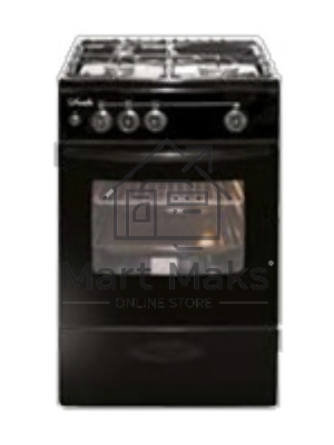 Плита газовая Лысьва ГП 300 МС СТ-2у черный, конфорок 3 шт, духовка 57 л, 50 см x 84 см x 60 см (без крышки)