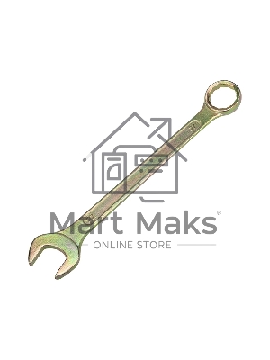 Ключ комбинированный Rexant 19 мм, желтый цинк