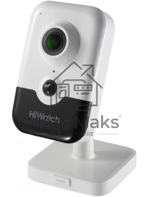Видеокамера IP Hikvision HiWatch DS-I214(B) 2-2мм цветная корп.:белый/черный