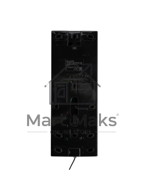 Трубка домофона с индикатором и регулировкой звука RX-320, черная Rexant