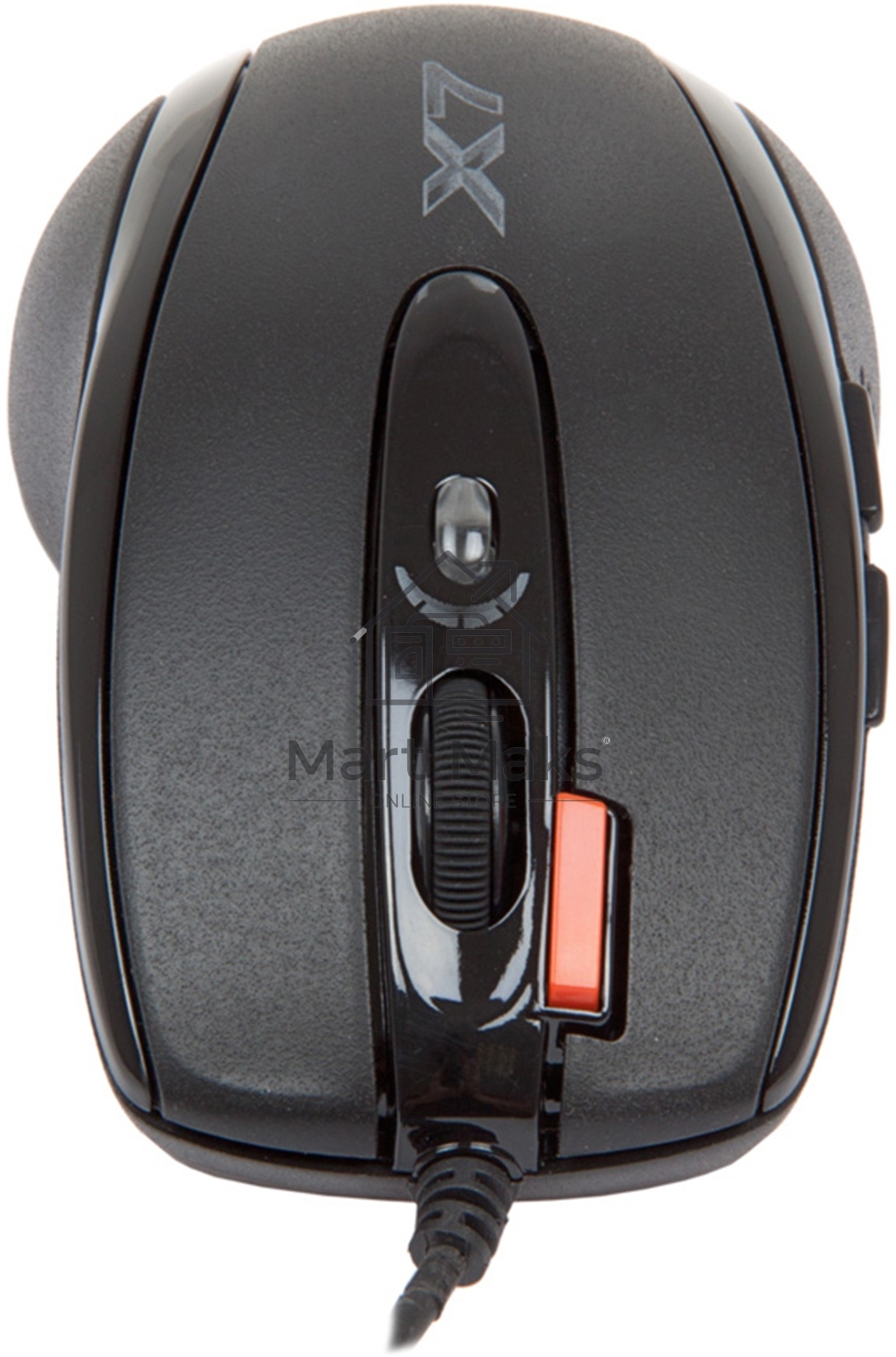 Мышь проводная A4Tech X-710BK черный, 2000 dpi, USB, кнопки - 7