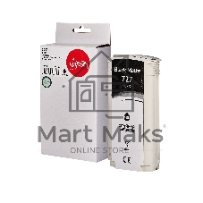 Картридж струйный Sakura B3P22A (№727 Matte Black) для HP, черный матовый, 130 мл.
