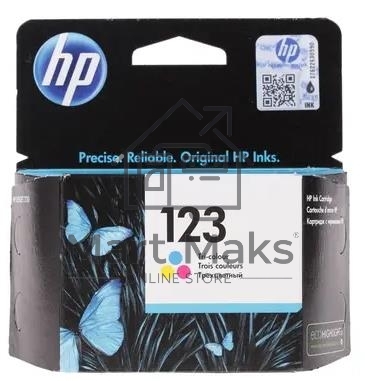 Картридж струйный HP 123 F6V16AE многоцветный, 100 стр., для HP DJ 2130
